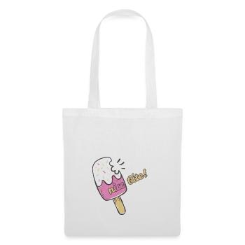 Nice Ice Cream Summer Sun Holiday Gift - Tote Bag - white - Front