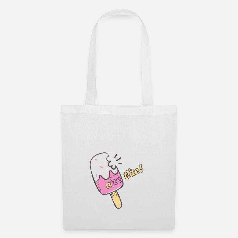 Nice Ice Cream Summer Sun Holiday Gift - Tote Bag - white