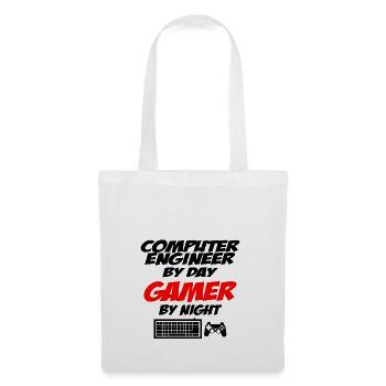 Ingénieur informaticien - Sac en tissu - blanc - Devant