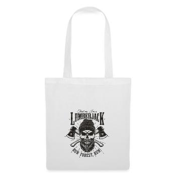 bûcheron - Sac en tissu - blanc - Devant