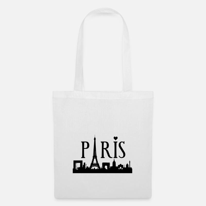 Paris - Tote Bag - white