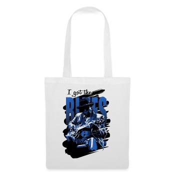 Got the blues - Sac en tissu - blanc - Devant