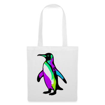 Pingouin - Sac en tissu - blanc - Devant