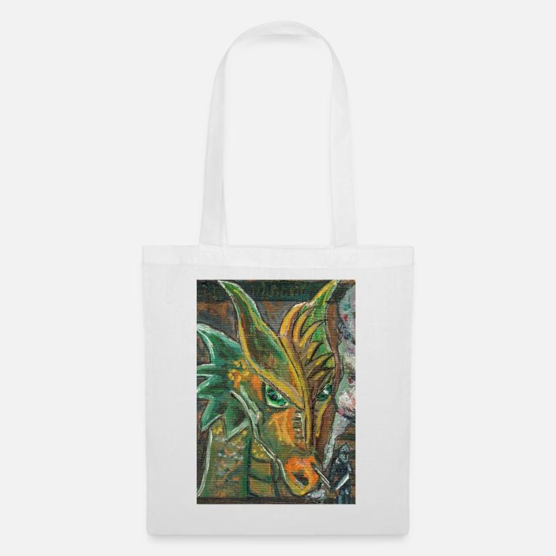 Regardez... - Sac en tissu - blanc