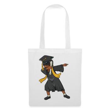 Afro Dabbing Girl Graduation Class 2026 - Tote Bag - white - Front