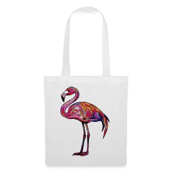 Flamingo Colorful - Tote Bag - white - Front