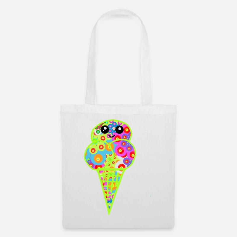 Retro Eis Vintage Kinder Kind 60er  - Tote Bag - white