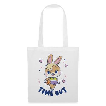 Looney Tunes X Gokko Time Out Mit Lola Bunny - Stoffbeutel - Weiß - Vorne
