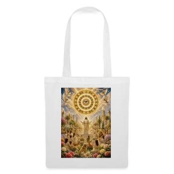 Gott Jesus Bibel Glaube Poster T-Shirt - Stoffbeutel - Weiß - Vorne
