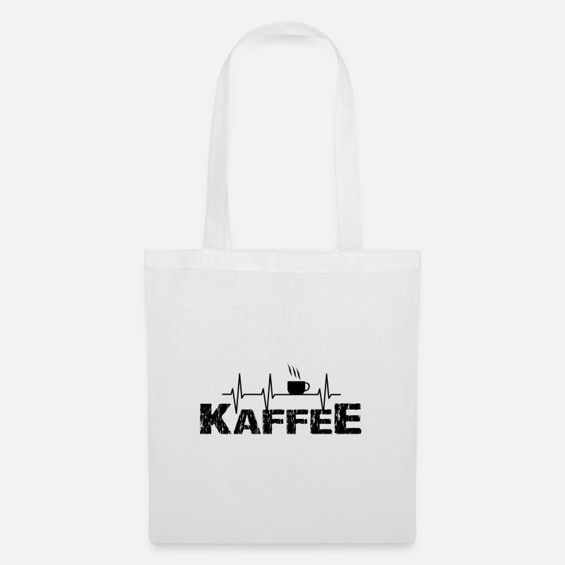 Kaffee - Stoffbeutel - Weiß