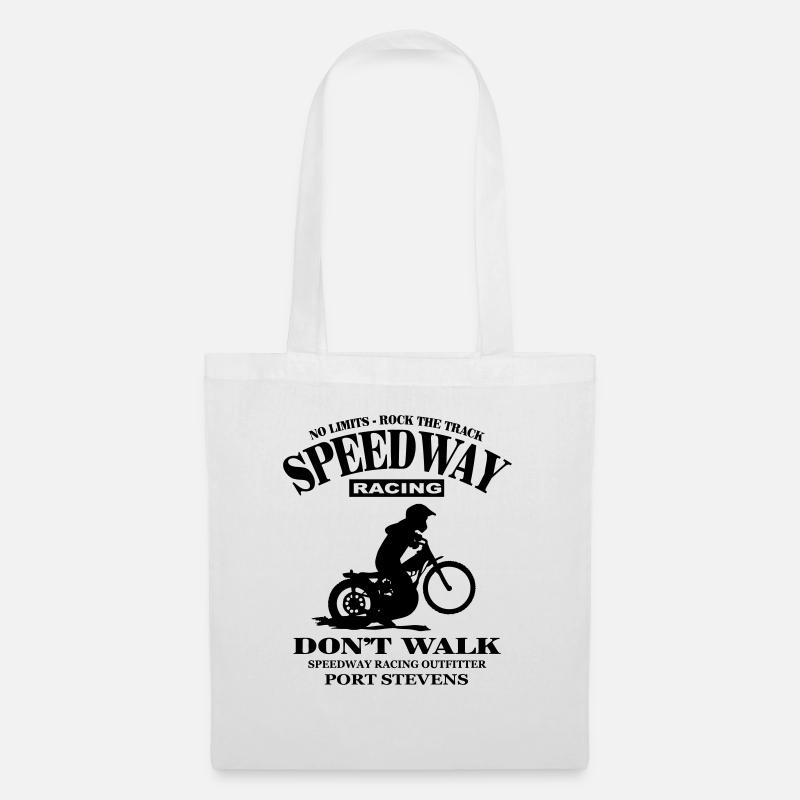 Speedway - Tote Bag - white
