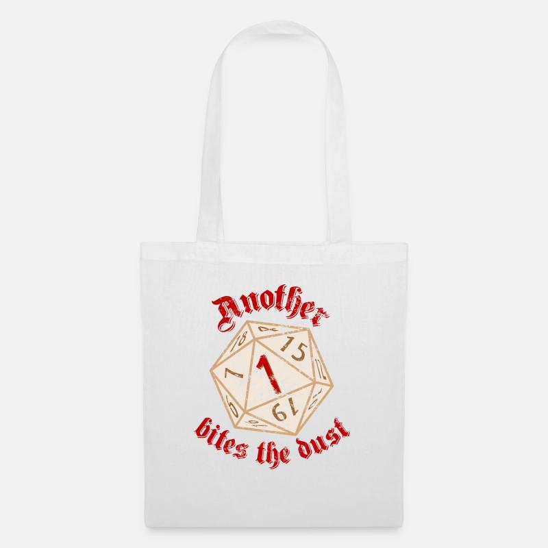 Another 1 bites the dust - Tote Bag - white