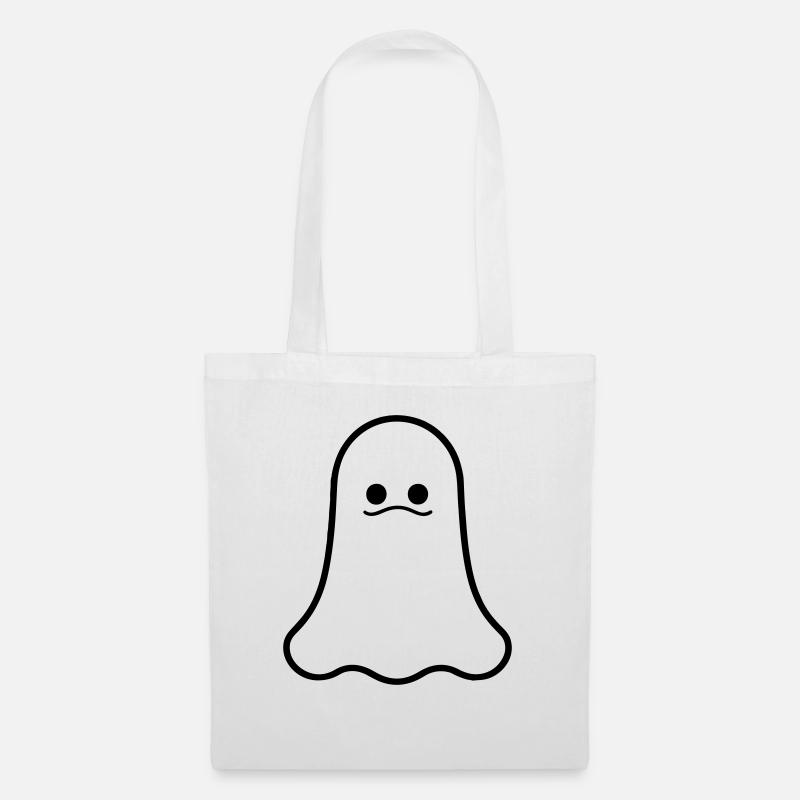 Cute Halloween Ghost - Tote Bag - white
