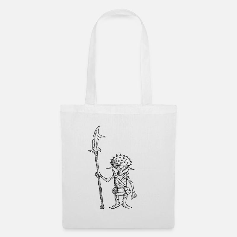 Depressed Goblin Guard - Tote Bag - white