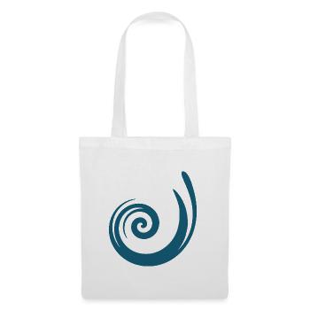 Blue Pattern Dark Blue Gift Christmas - Tote Bag - white - Front
