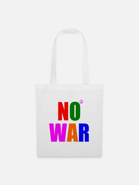 No war - Stoffbeutel - Weiß