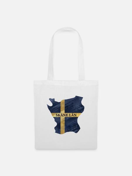 SCHWEDEN SKANE LÄN - Stoffbeutel - Weiß