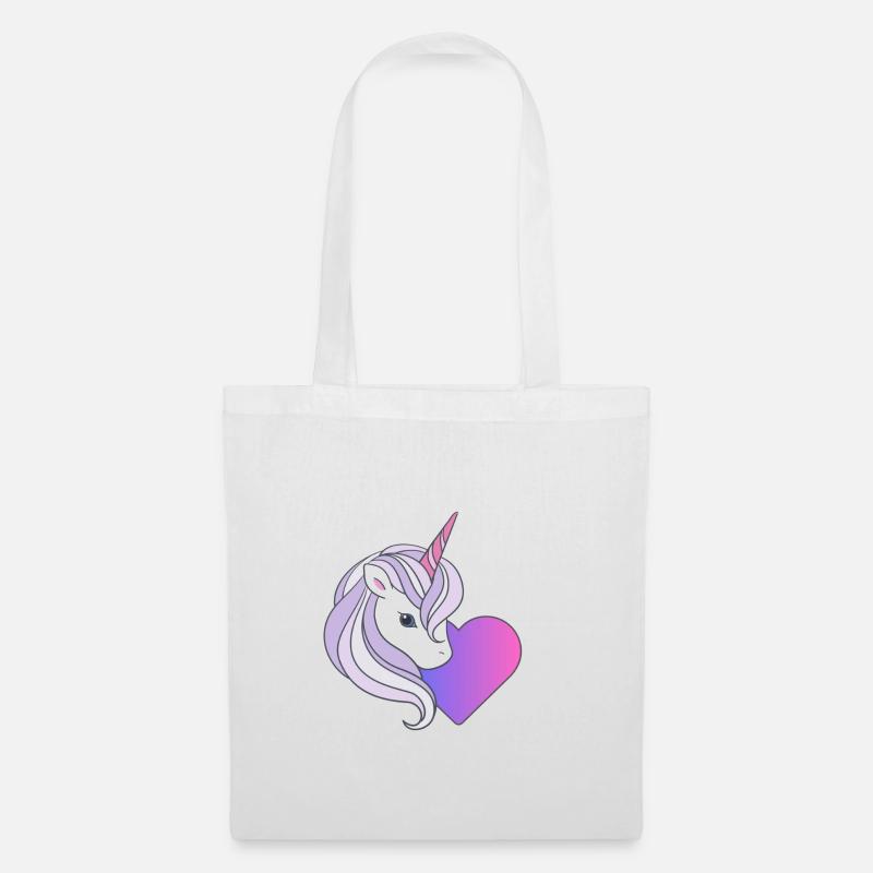 My unicorn - Stoffbeutel - Weiß