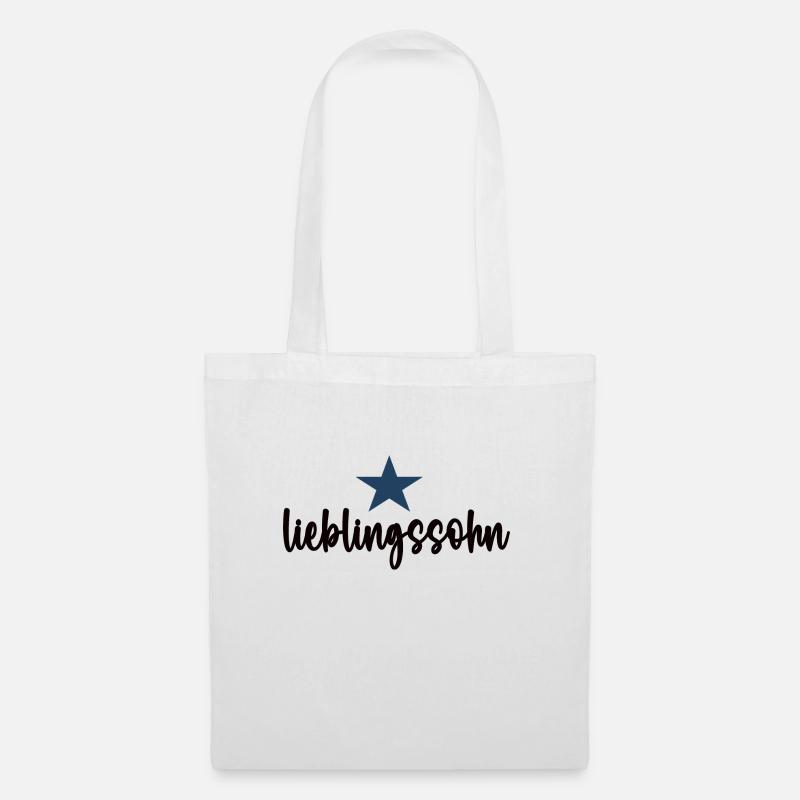 Lieblingssohn Geburtstag Hochzeit Söhne Sohn - Stoffbeutel - Weiß