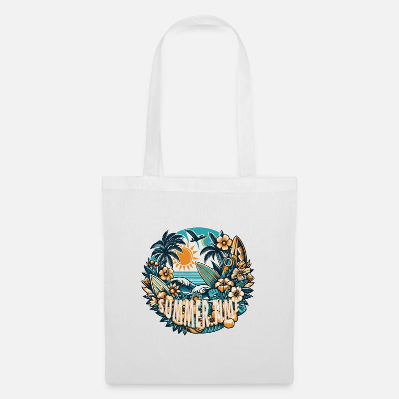 Summer Time - Tote Bag - white