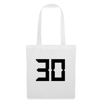 30 YEARS. 30. 30th ANNIVERSARY. 30 YEARS ANNIVERSARY - Tote Bag - white - Front