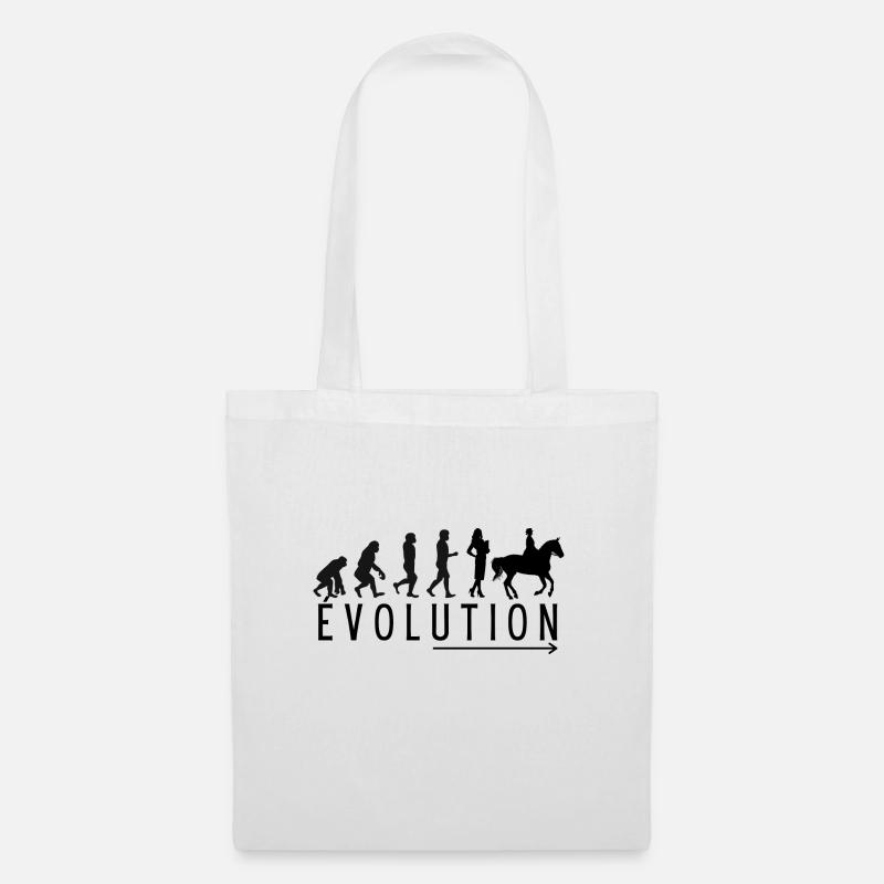 Evolution Equitation - Tote Bag - white