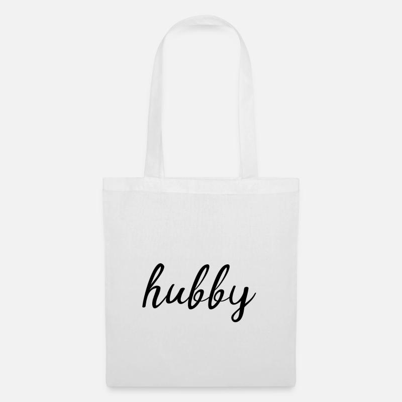 hubby - Tote Bag - white