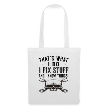That's what I do I fix stuff - Mechanic - Tote Bag - white - Front