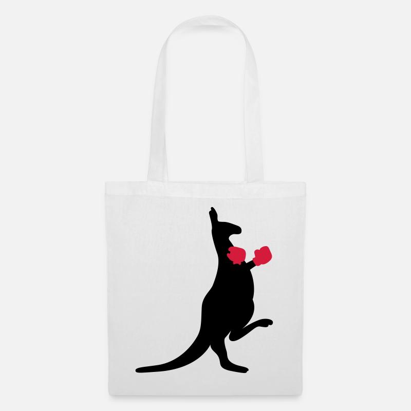 kangaroo - Tote Bag - white
