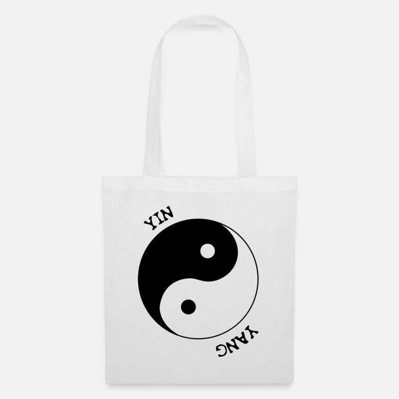 Yin Yang - Stoffbeutel - Weiß