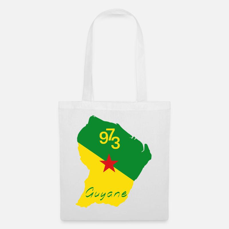 Guyane - Sac en tissu - blanc