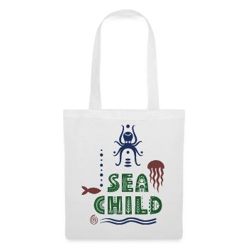 Design pour les plongeurs - Sac en tissu - blanc - Devant