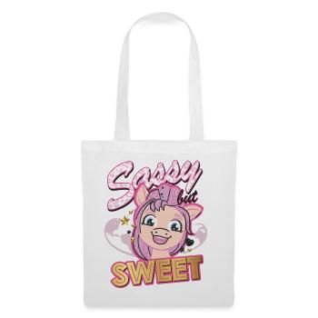 My Little Pony Sassy But Sweet Mit Fluttershy - Stoffbeutel - Weiß - Vorne