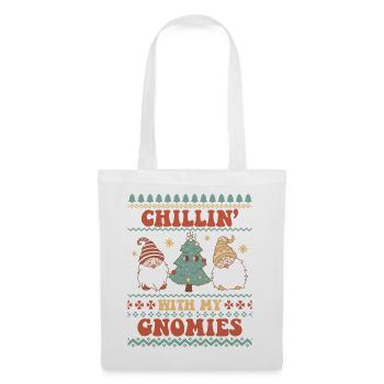 Pull de Noël moche - Sac en tissu - blanc - Devant