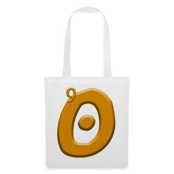 90e anniversaire - Sac en tissu - blanc - Devant