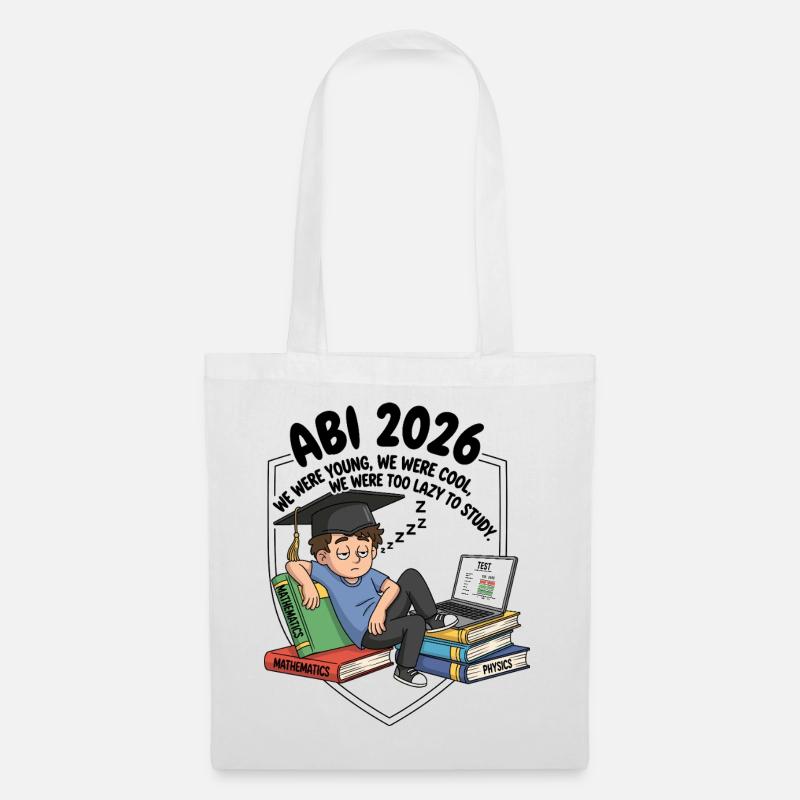 ABI 2026 - Stoffbeutel - Weiß
