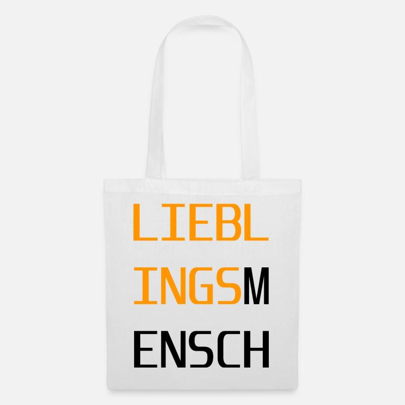 Lieblingsmensch - Stoffbeutel - Weiß