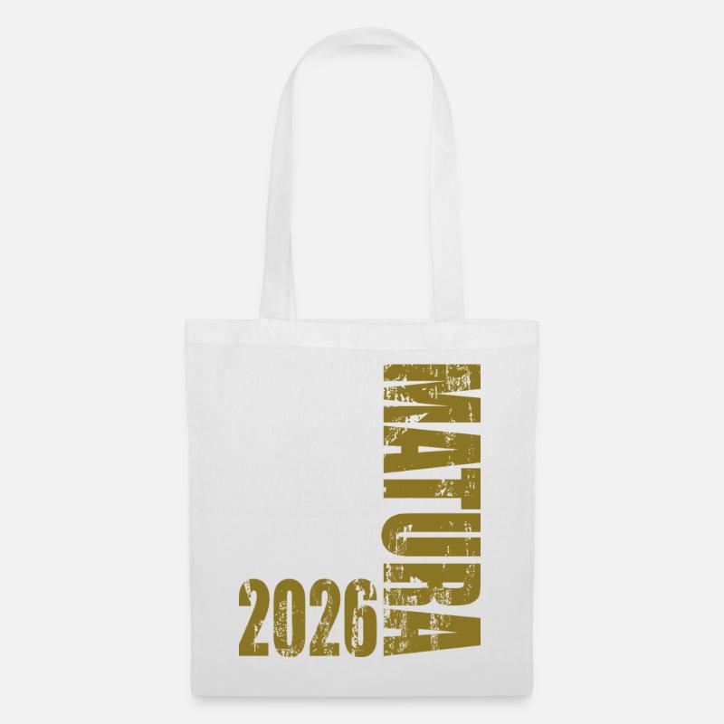 Matura 2026 - Stoffbeutel - Weiß