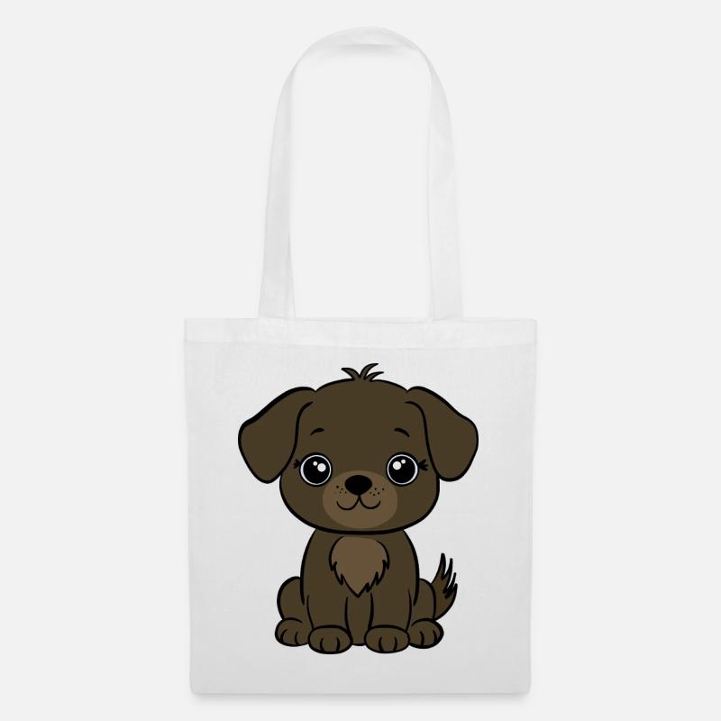 Dog - Tote Bag - white