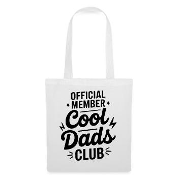 Official Member – Cool Dads Club - Tote Bag - white - Front