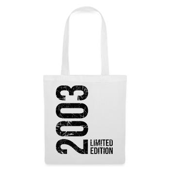 23rd Birthday Man Woman 23 Years 2003 Gift Idea - Tote Bag - white - Front