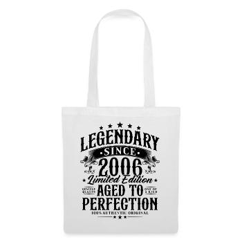2006 Born Legendary Vintage Birthday Gift - Tote Bag - white - Front