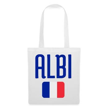 Albi France Flag Emblem - Tote Bag - white - Front