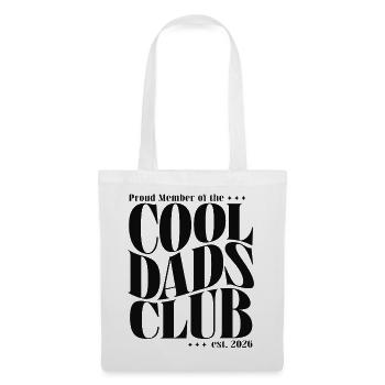 Cool Dads Club - Dad-to-be 2026 Gift - Tote Bag - white - Front