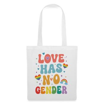 Pride Month LGBTQ - Love Has No Gender - Tote Bag - white - Front
