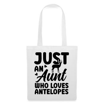 Antelope Aunt Animal Humor - Tote Bag - white - Front