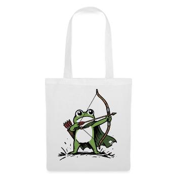 Frog Archer Archery Sport - Tote Bag - white - Front