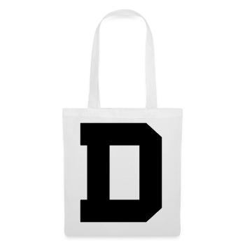D - Stoffbeutel - Weiß - Vorne