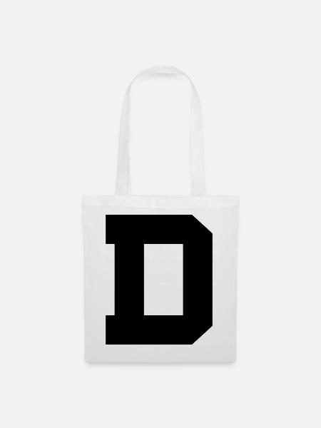 D - Stoffbeutel - Weiß