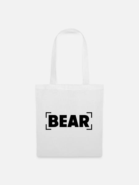 BEAR - Stoffbeutel - Weiß